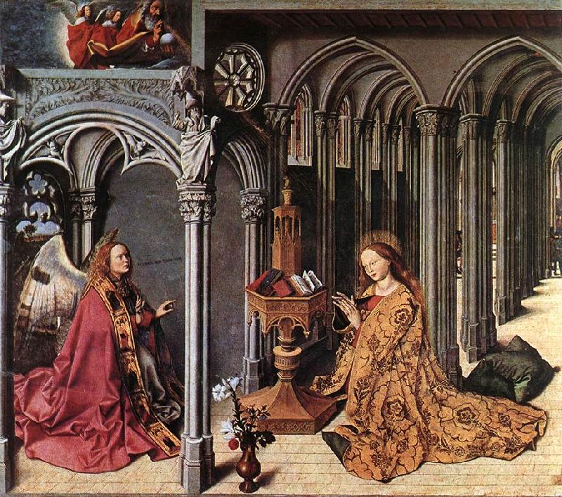 MASTER of the Aix Annunciation The Annunciation sg97 Sweden oil painting art